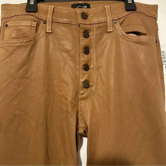 NWT Joe’s Jeans Callie Exposed Button Fly high rise cropped boot maple size 30 - Picture 2 of 10